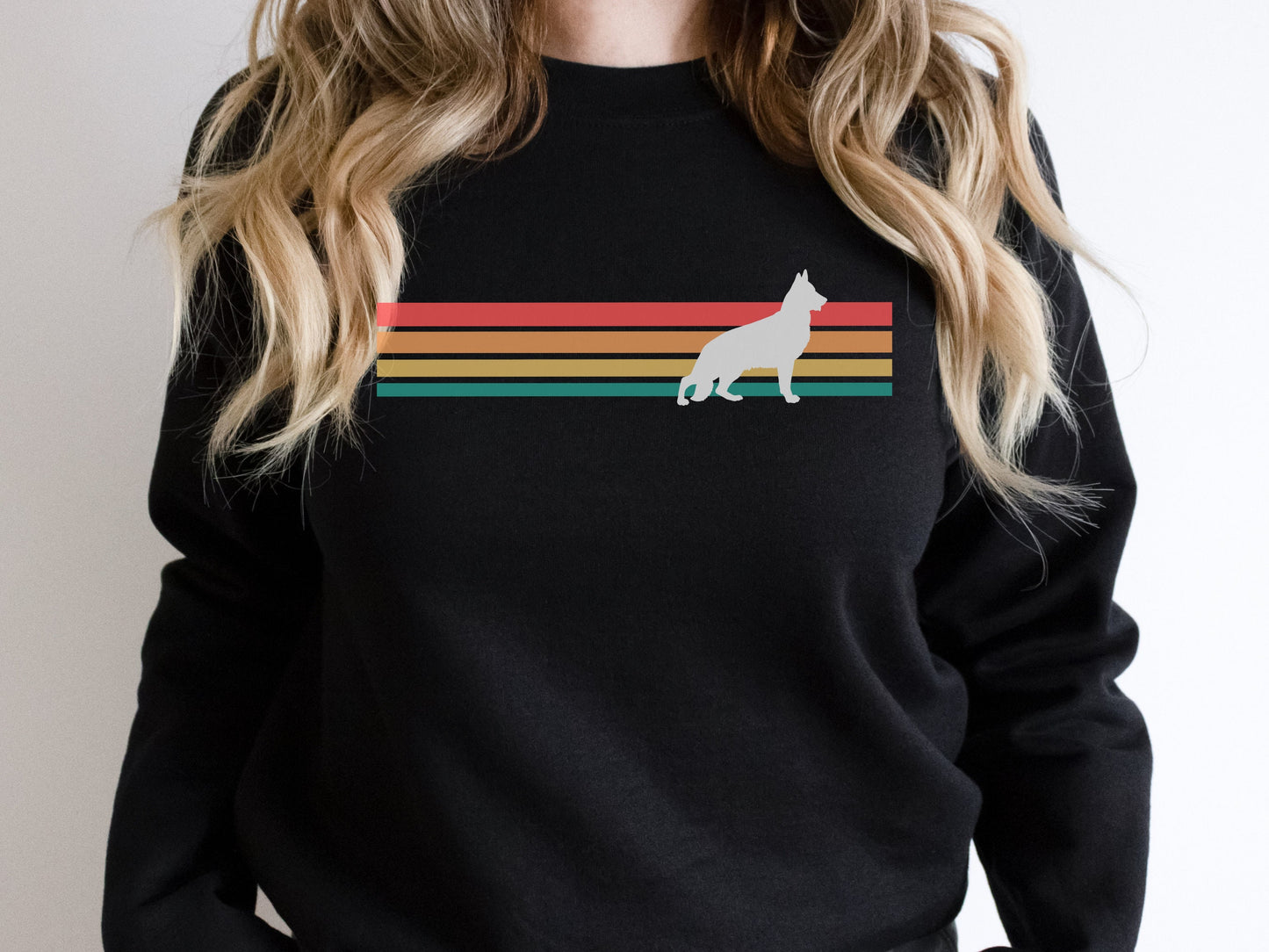 Vintage style German Shepherd Dog Mom Sweatshirt
