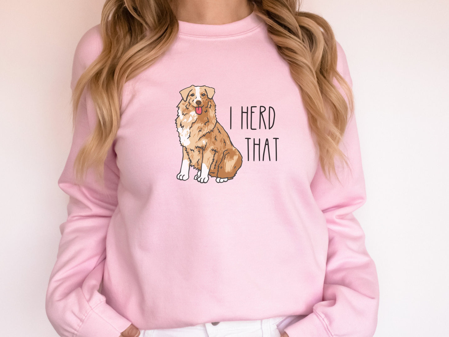 Funny Australian Shepherd Dog Mom Sweatshirt