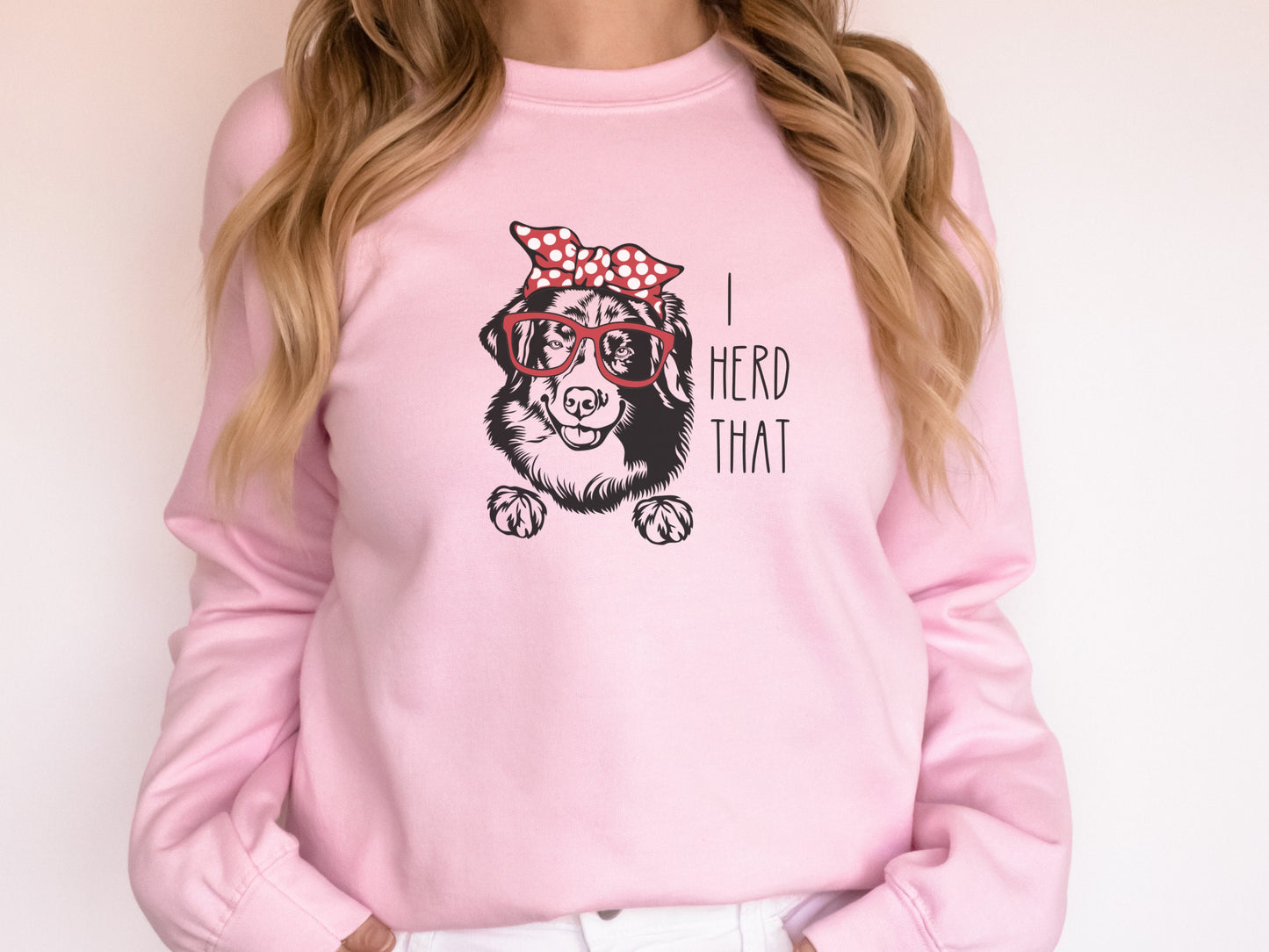Funny Australian Shepherd Dog Mom Sweatshirt