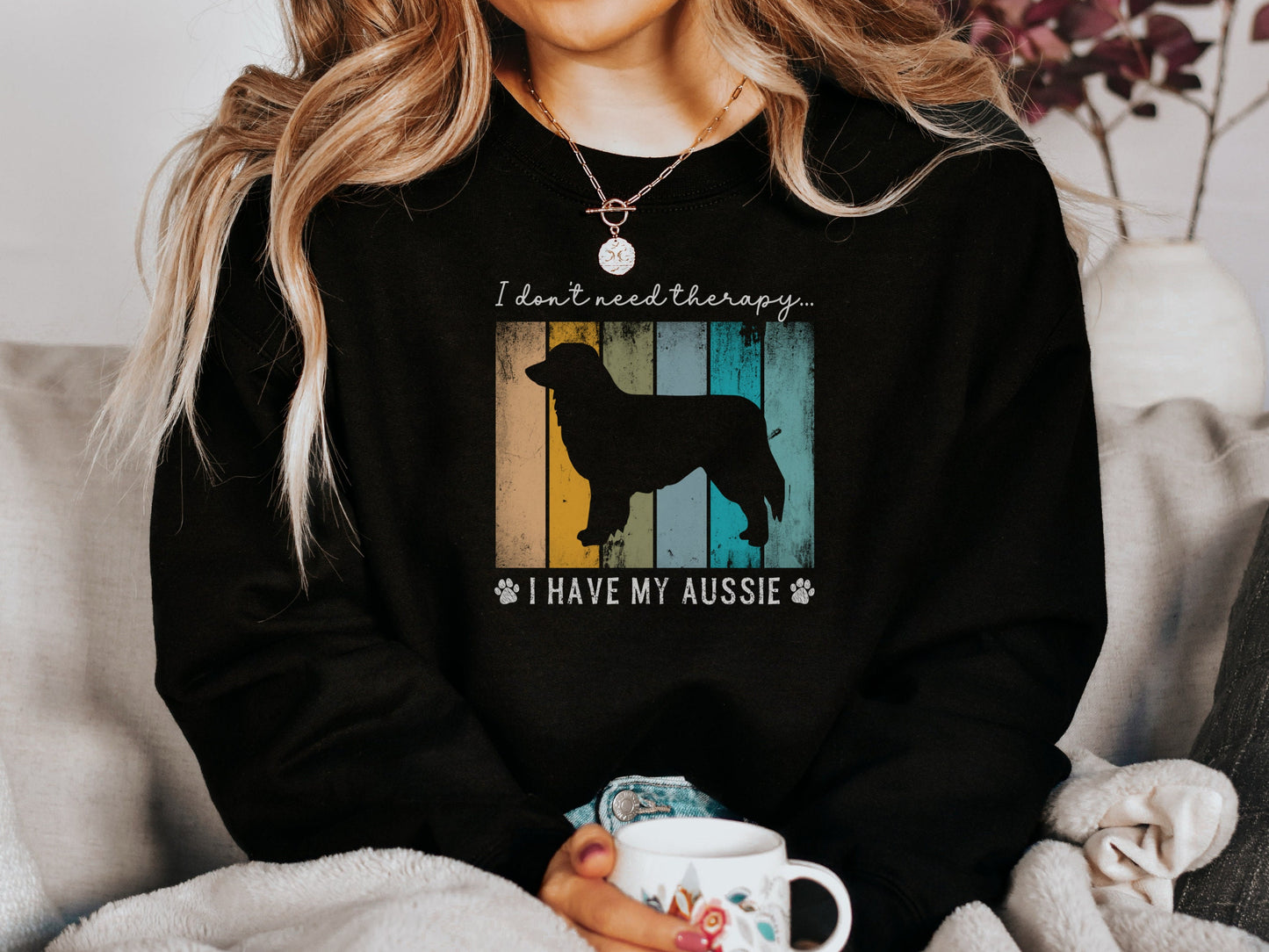 Funny Australian Shepherd Mom Sweatshirt