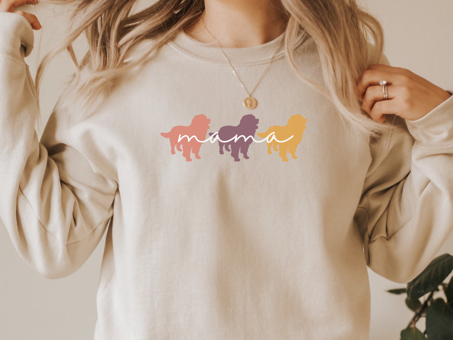 Cute Bernese Mountain Dog Mom Sweatshirt