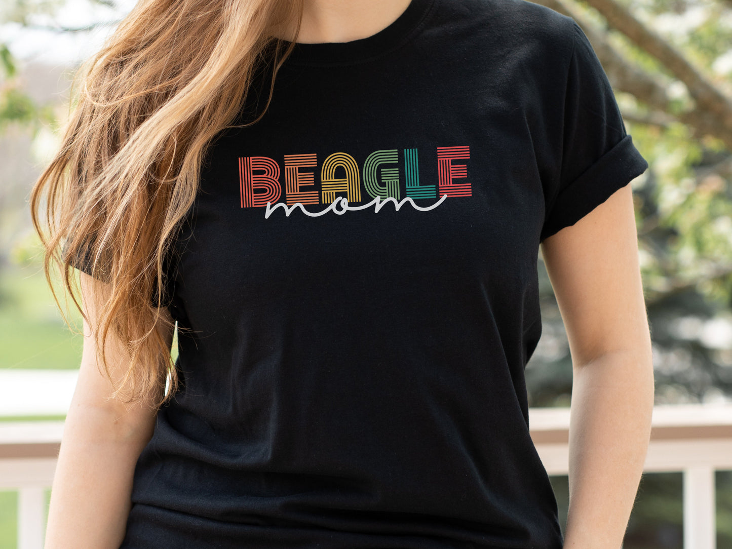 Retro Beagle dog T-shirt