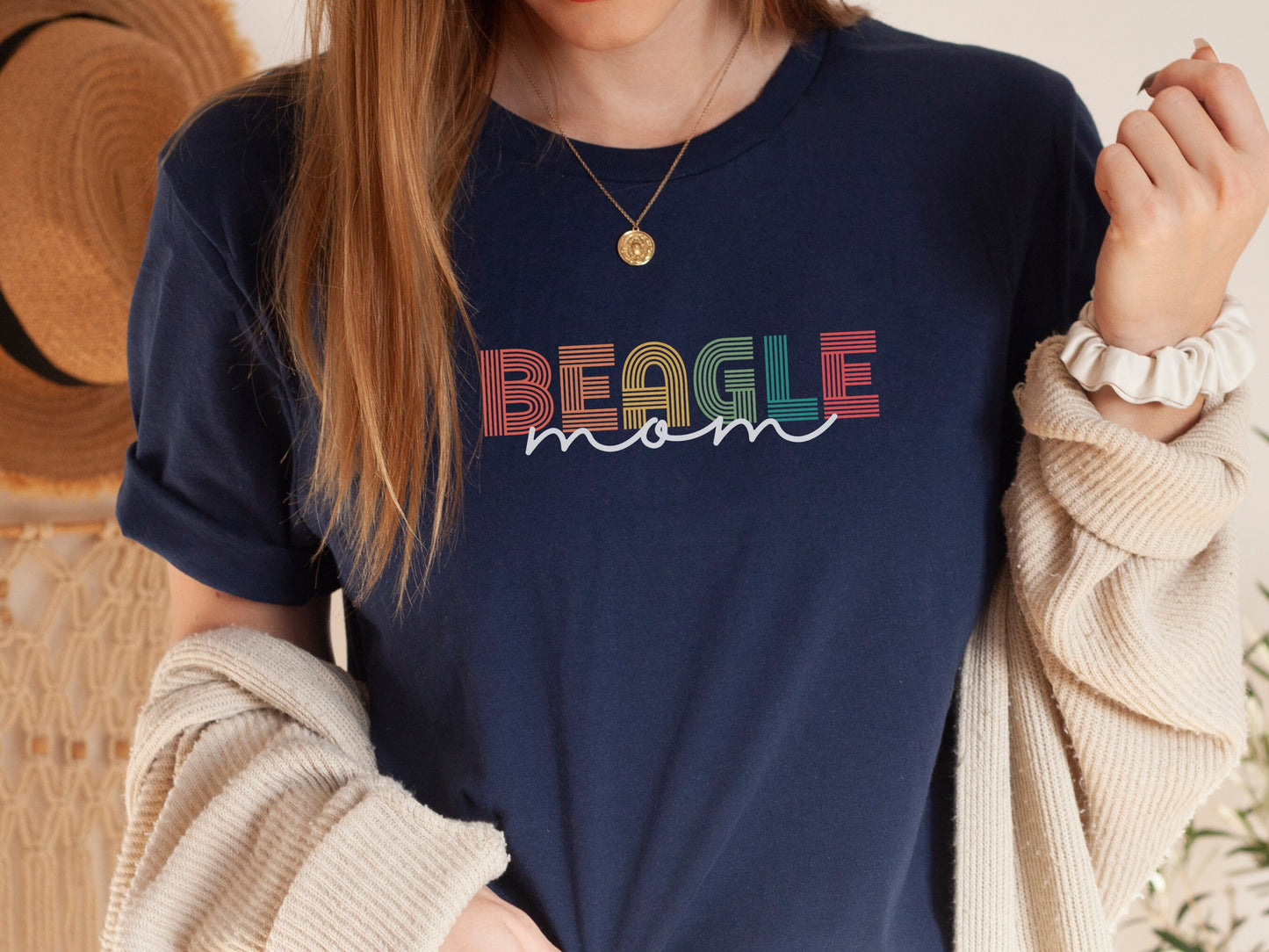 Retro Beagle dog T-shirt