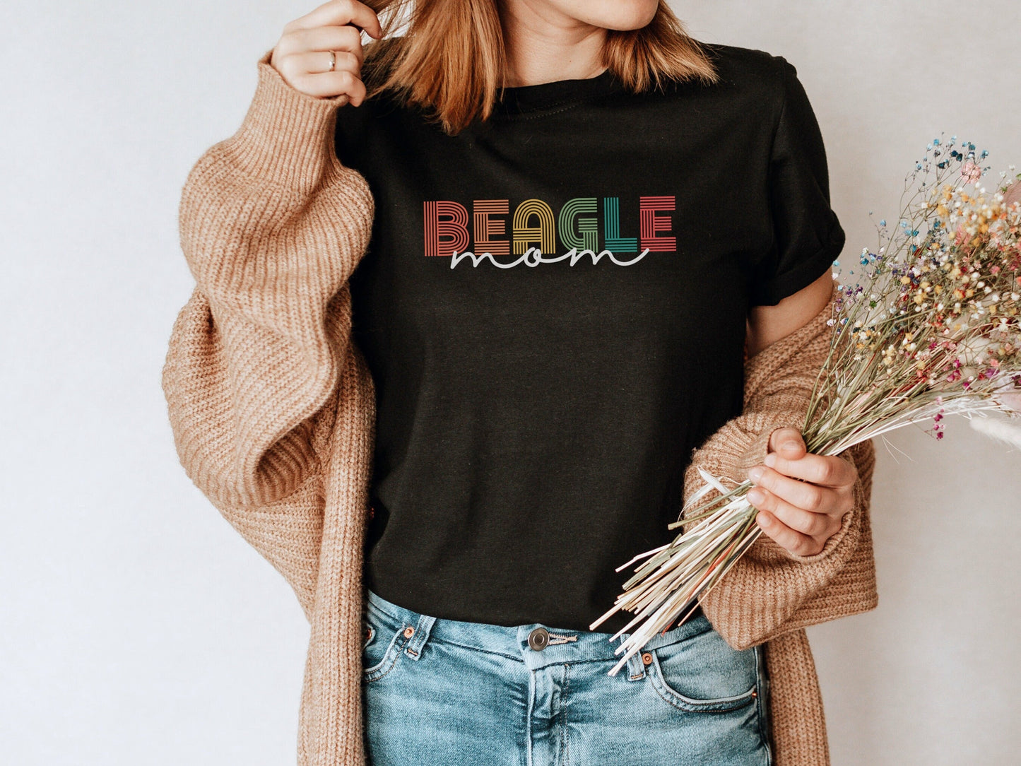 Retro Beagle dog T-shirt