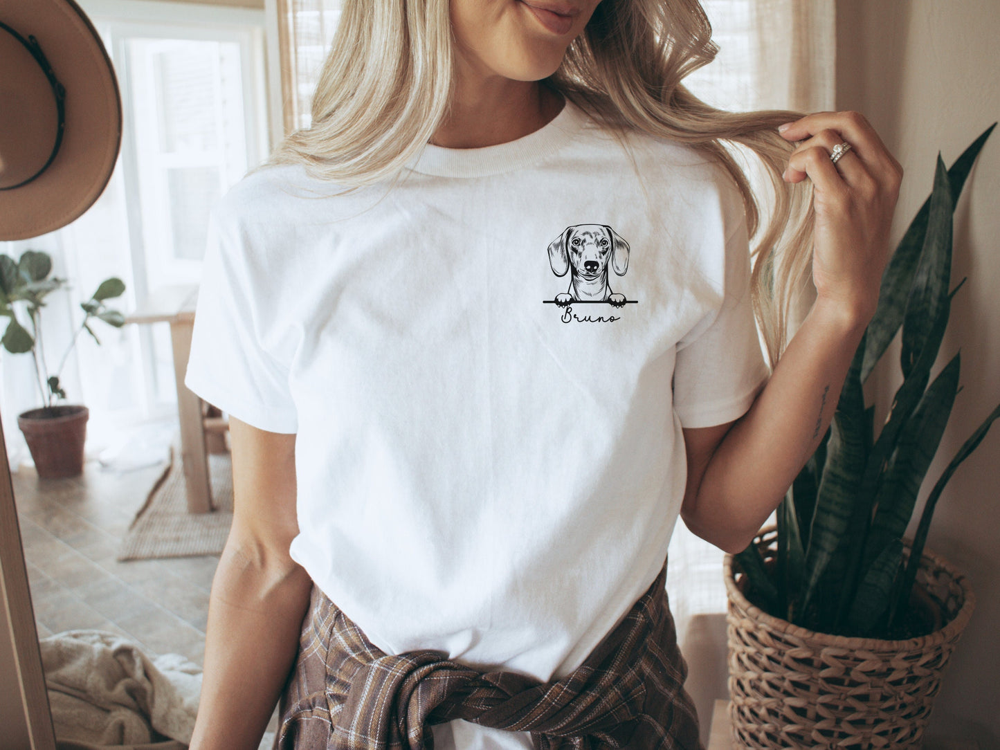 Personalized Dachshund T-shirt