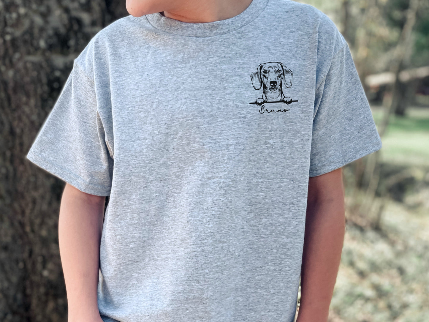 Personalized Dachshund T-shirt