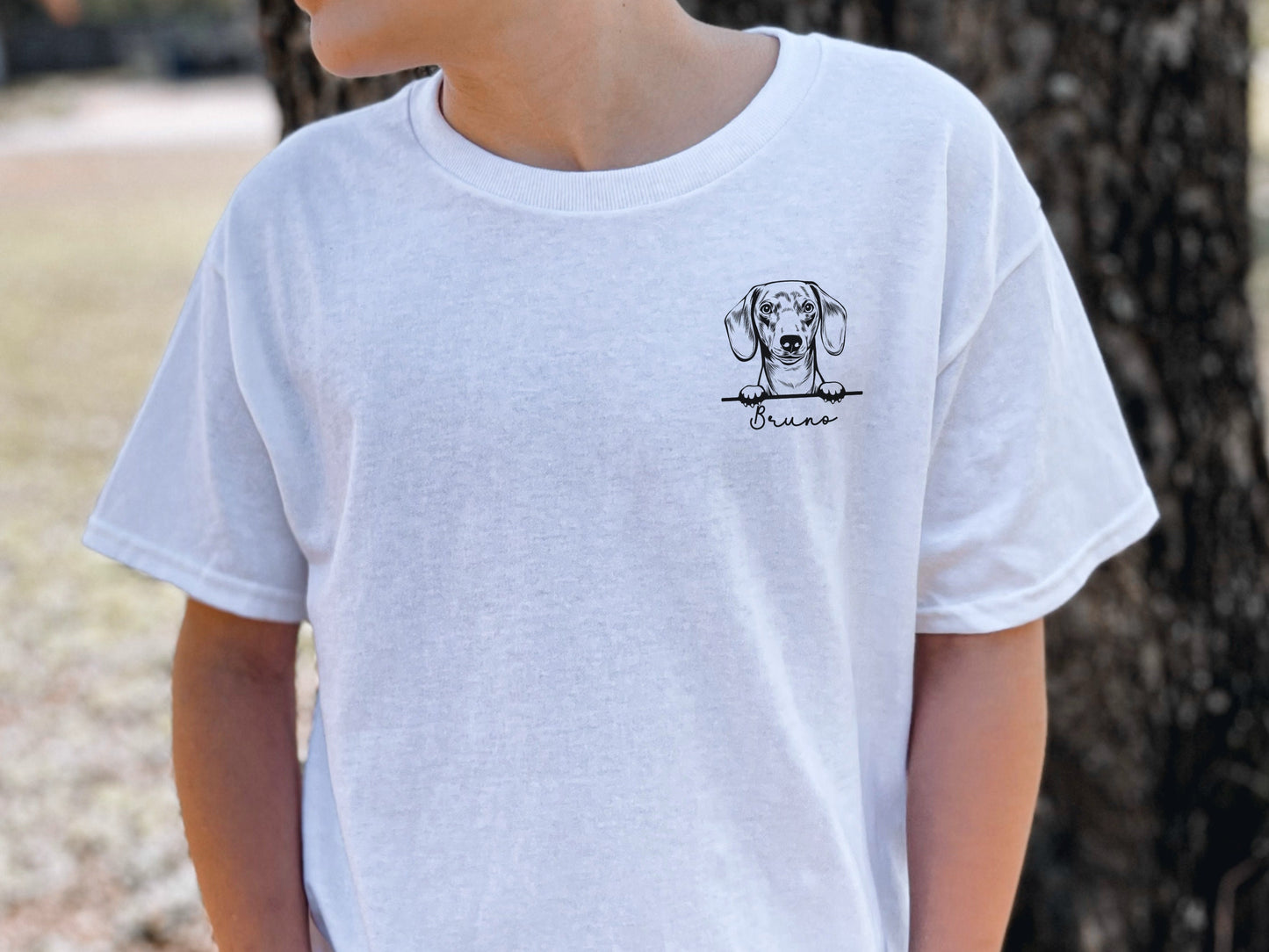 Personalized Dachshund T-shirt