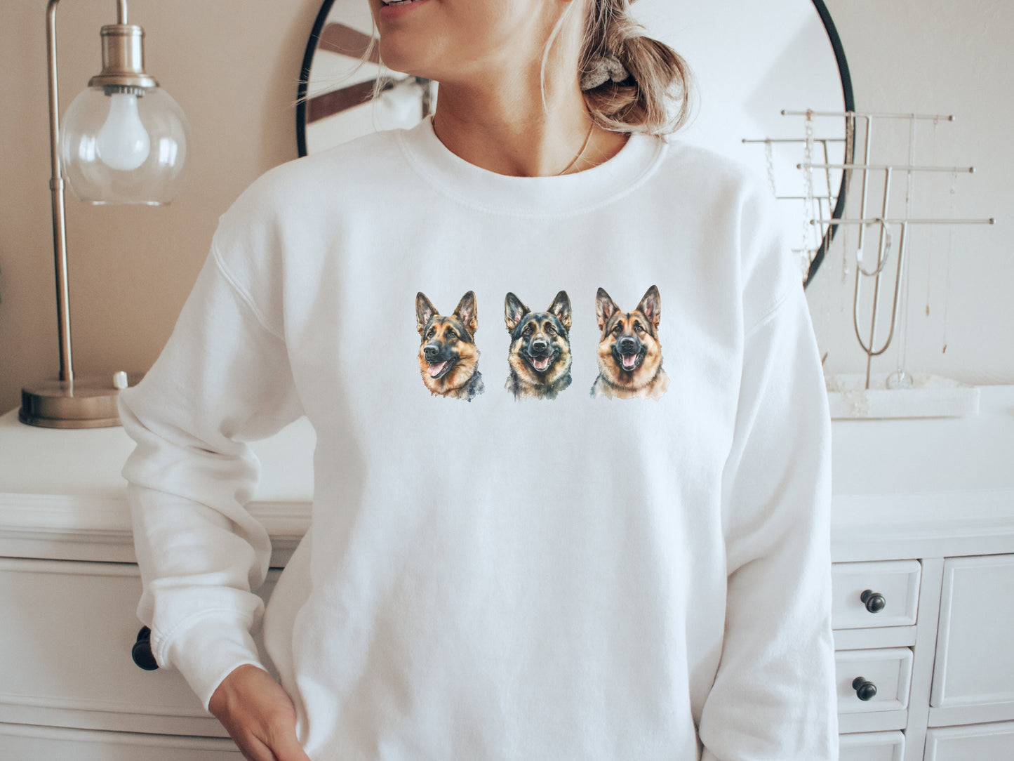 German Shepherd Dog Mom Sweatshirt