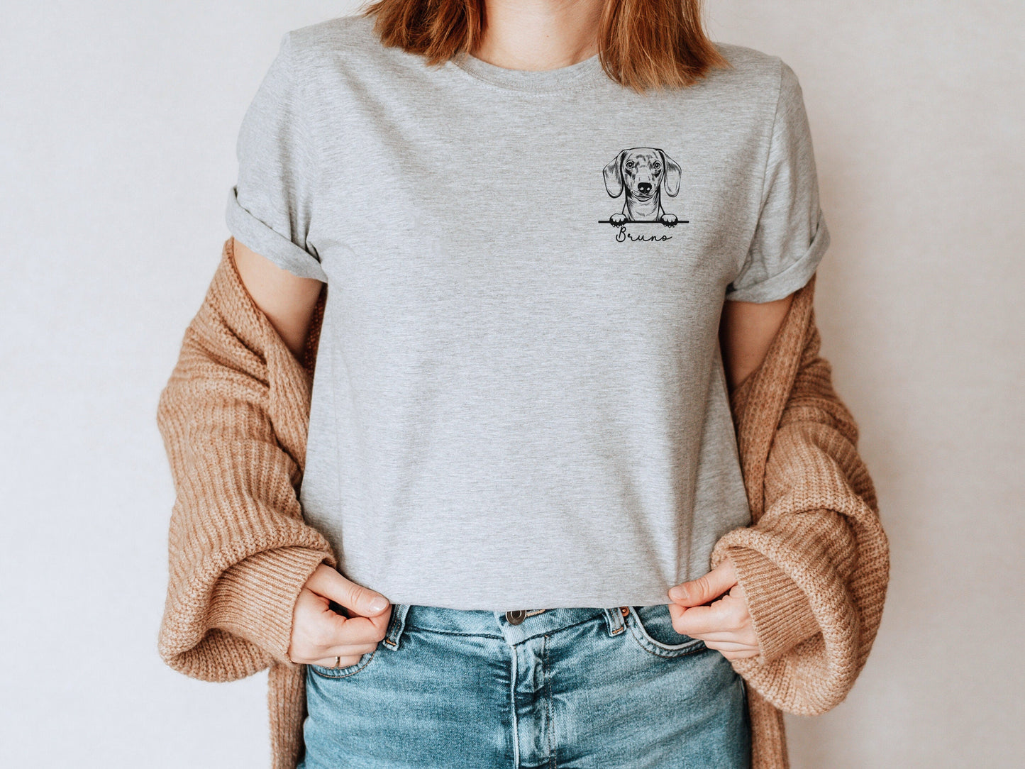 Personalized Dachshund T-shirt