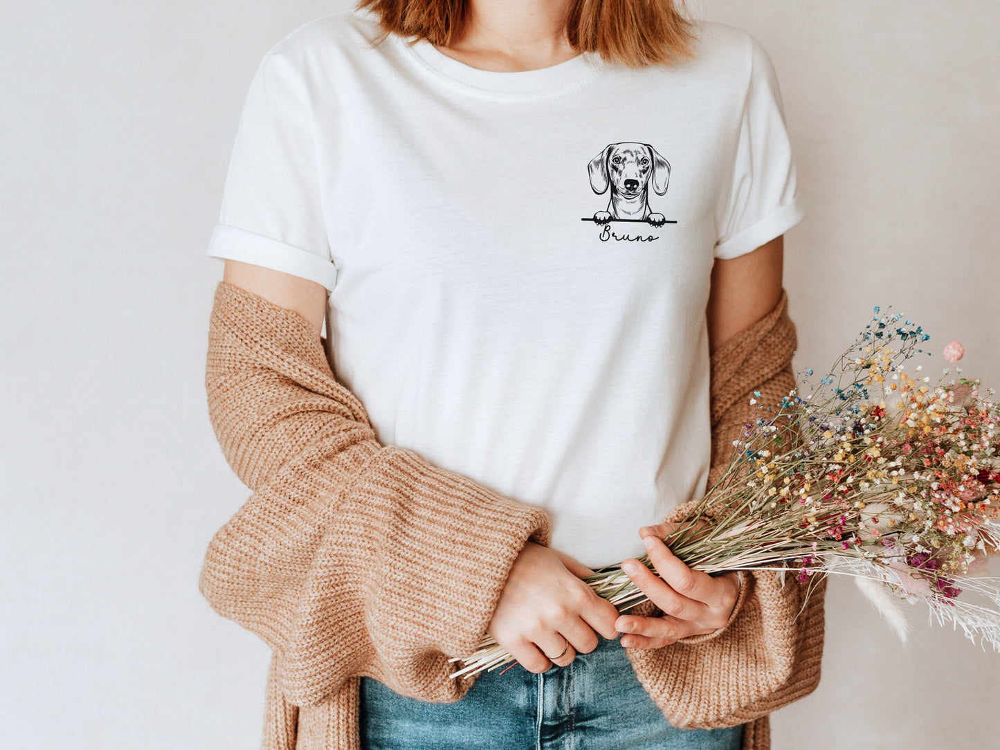 Personalized Dachshund T-shirt