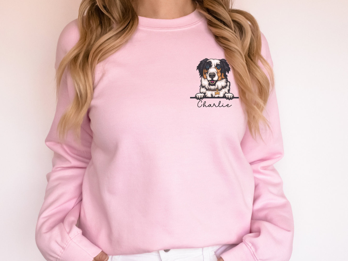 Personalized Australian Shepherd Sweatshirt