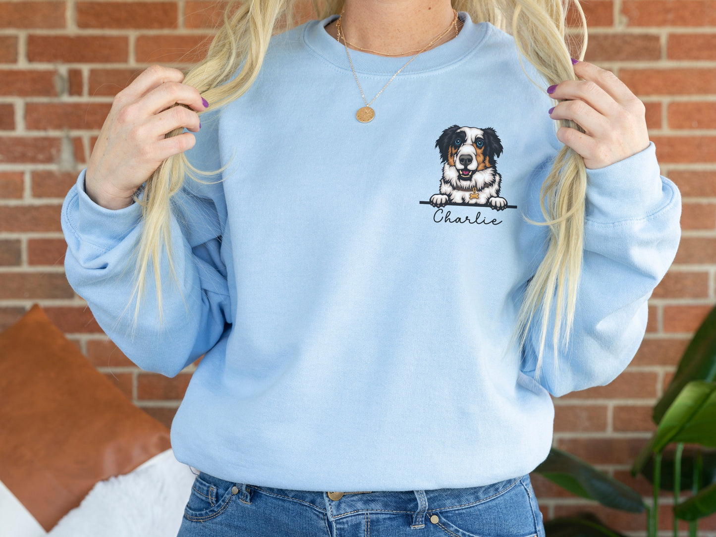 Personalized Australian Shepherd Sweatshirt