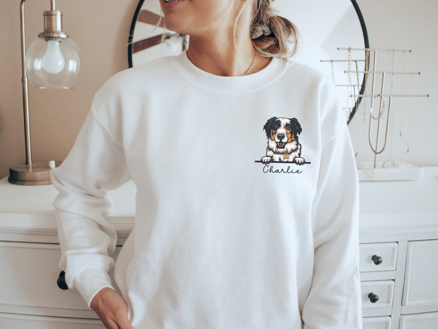 Personalized Australian Shepherd Sweatshirt