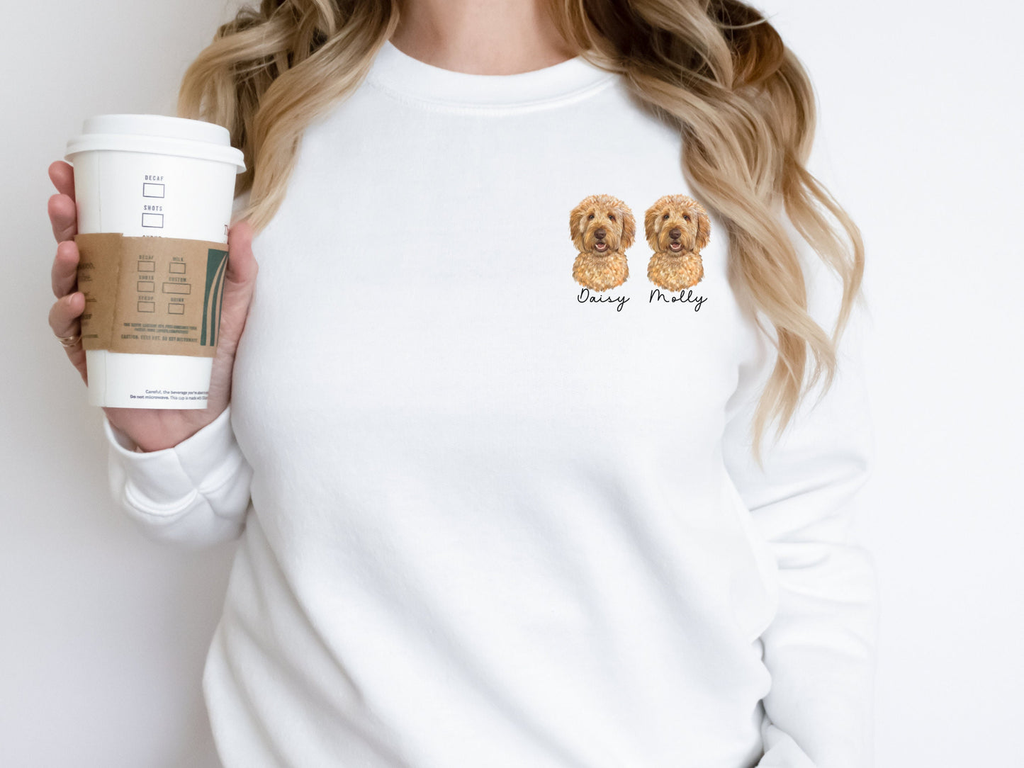 Personalized Multiple Goldendoodle Sweatshirt
