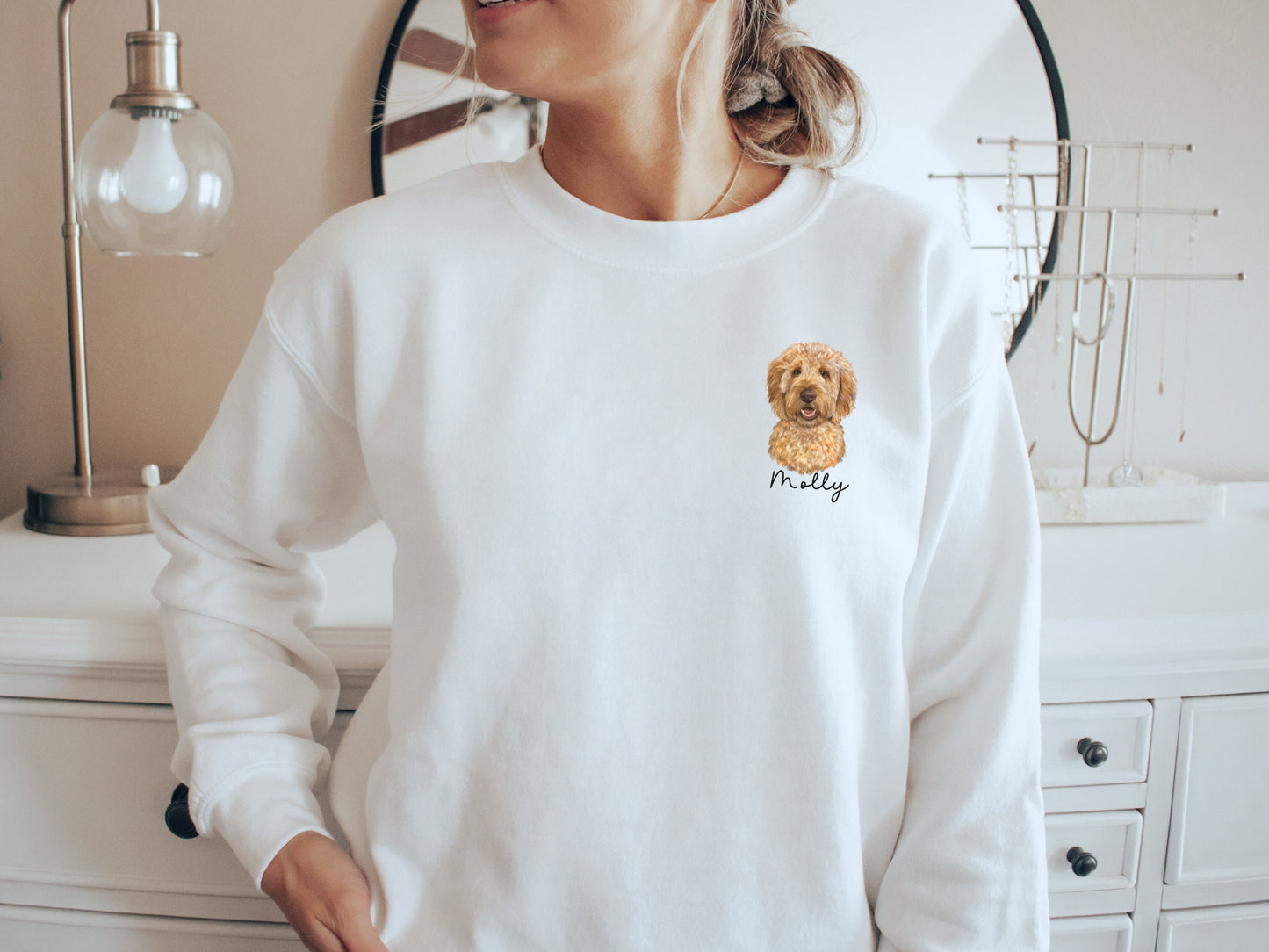 Personalized Goldendoodle Sweatshirt
