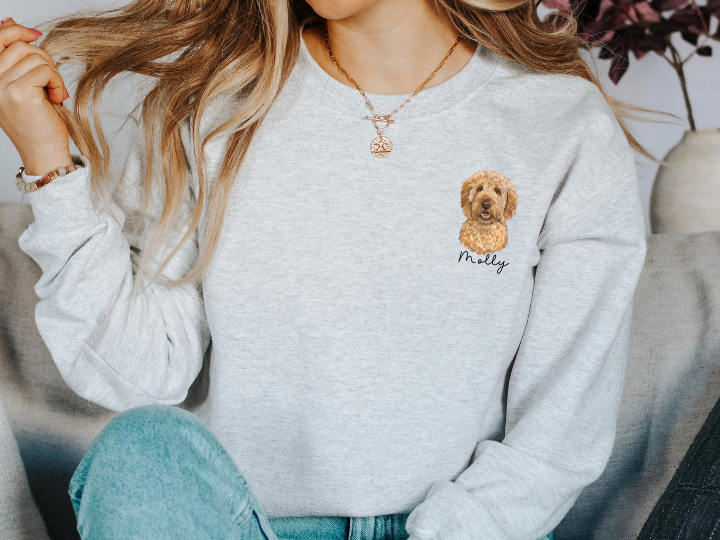 Personalized Goldendoodle Sweatshirt
