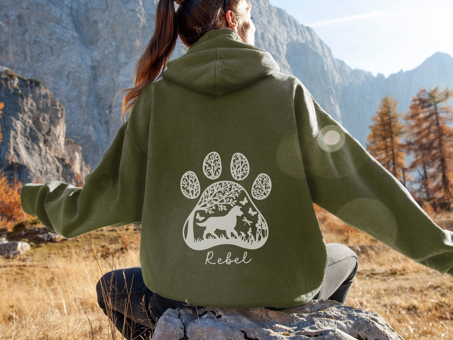 Personalized Border Collie Sweatshirt