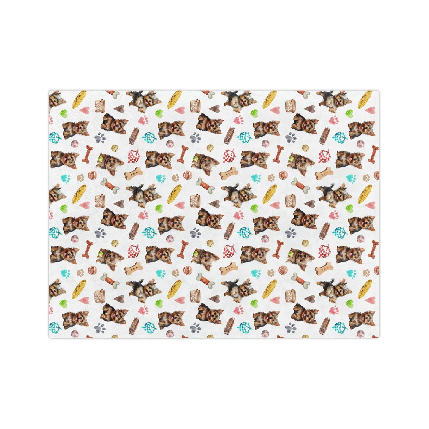 Yorkie Dog Blanket