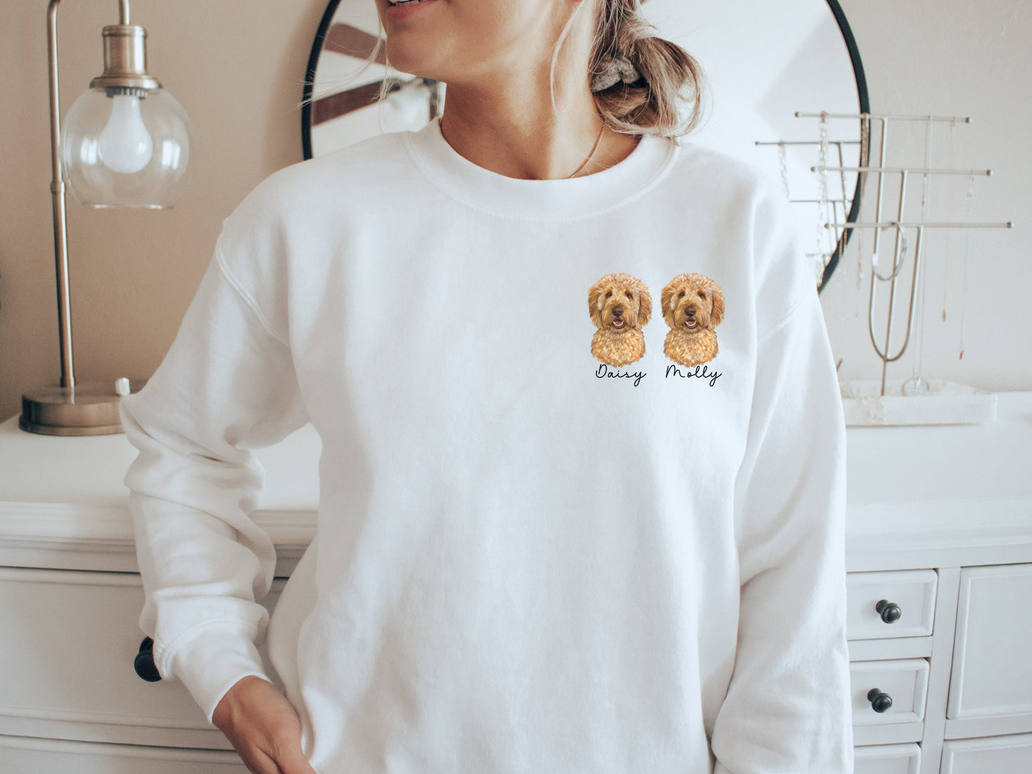 Personalized Multiple Goldendoodle Sweatshirt