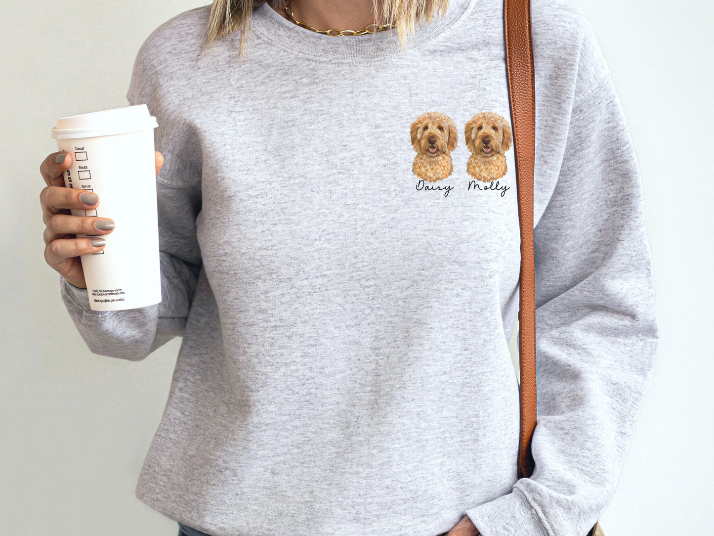 Personalized Multiple Goldendoodle Sweatshirt