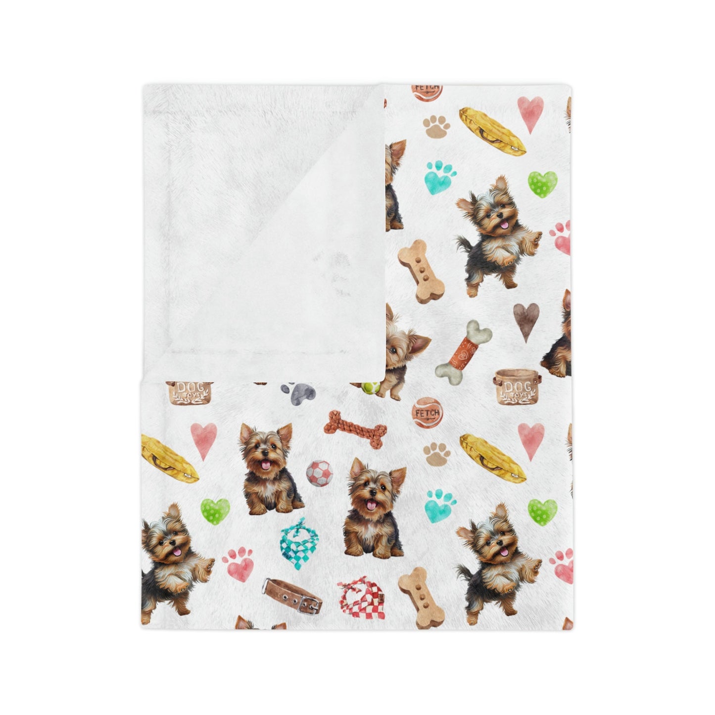Yorkie Dog Blanket
