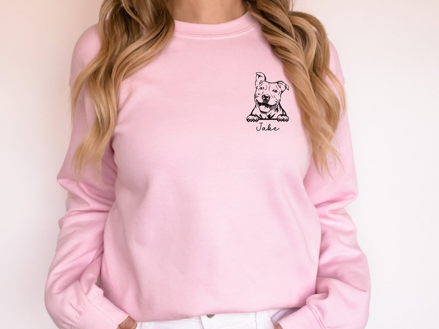 Personalized Pit Bull Sweatshirt