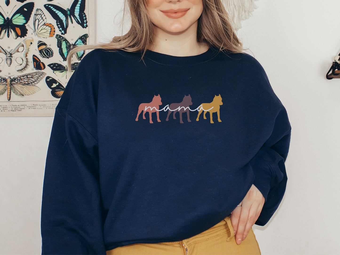Pit Bull Mama Sweatshirt