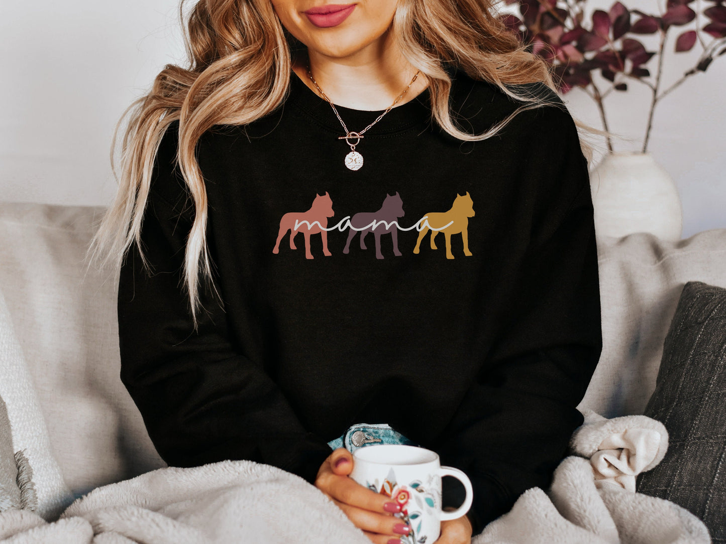 Pit Bull Mama Sweatshirt