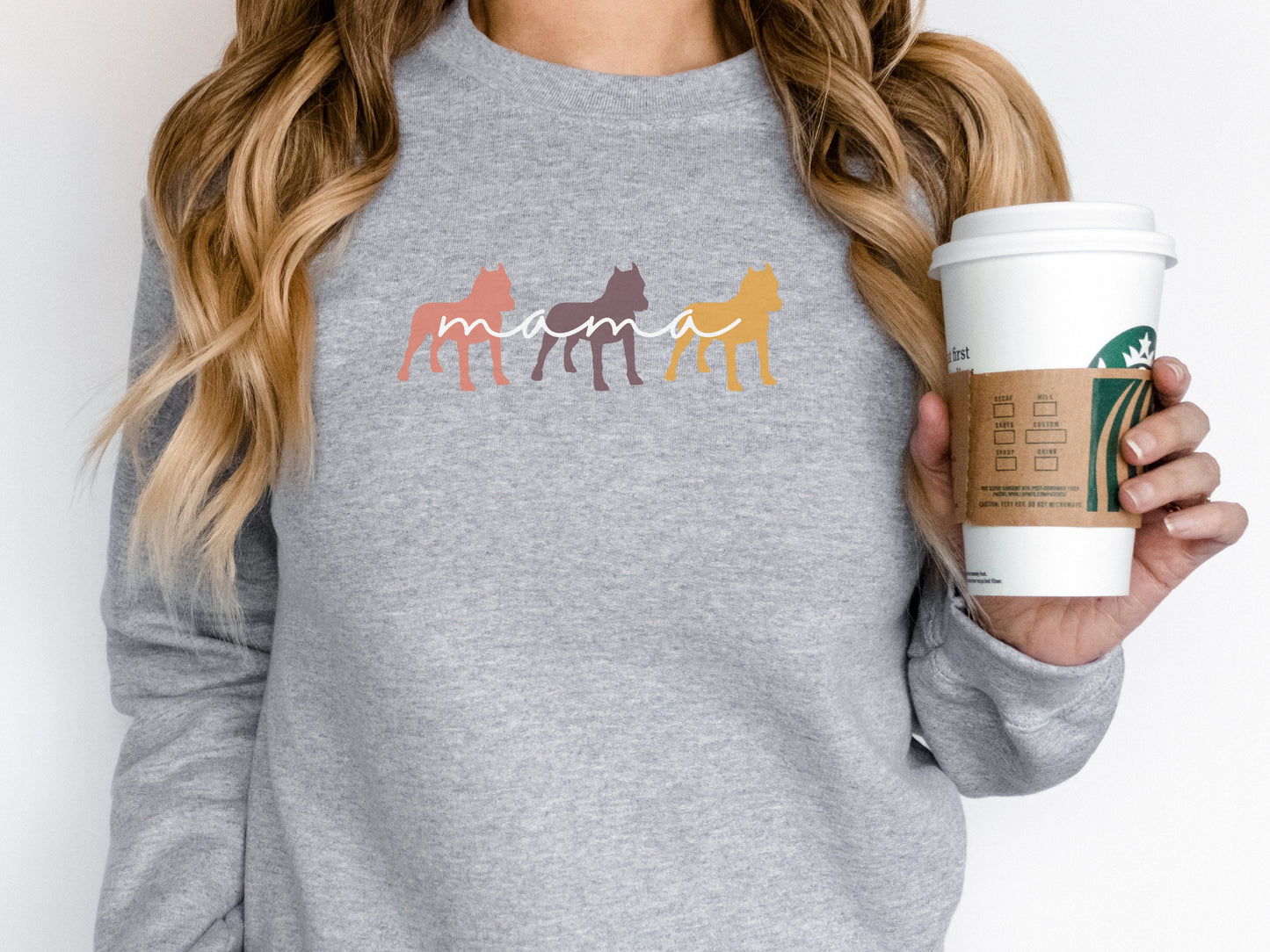 Pit Bull Mama Sweatshirt