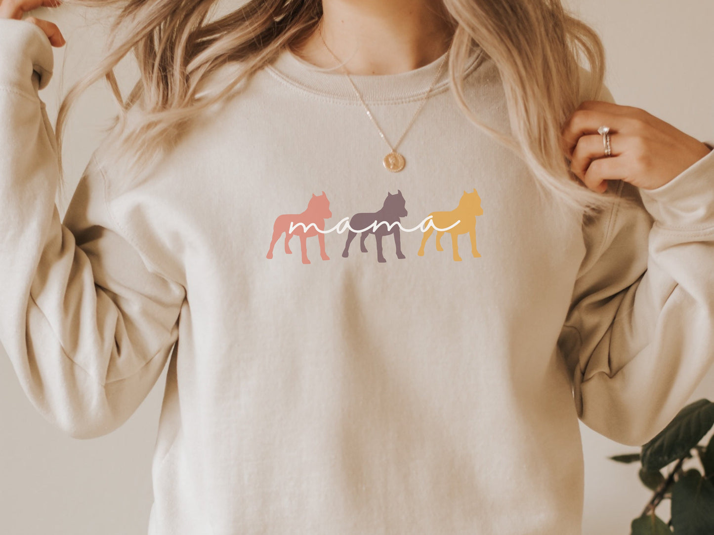 Pit Bull Mama Sweatshirt