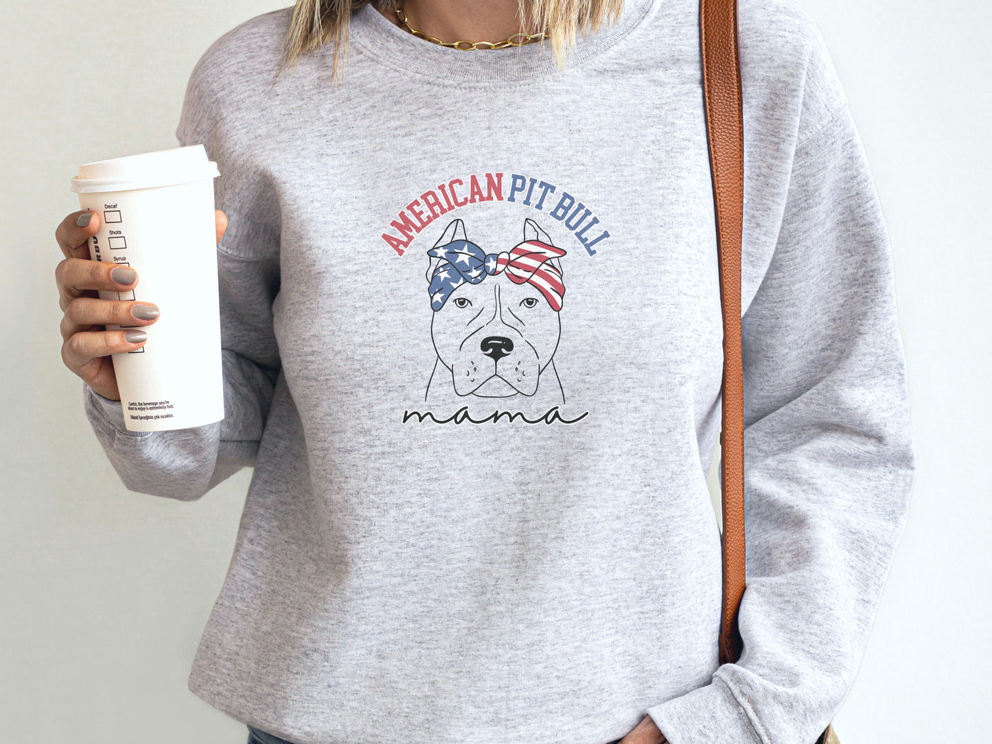 4th of July Pit Bull Sweatshirt