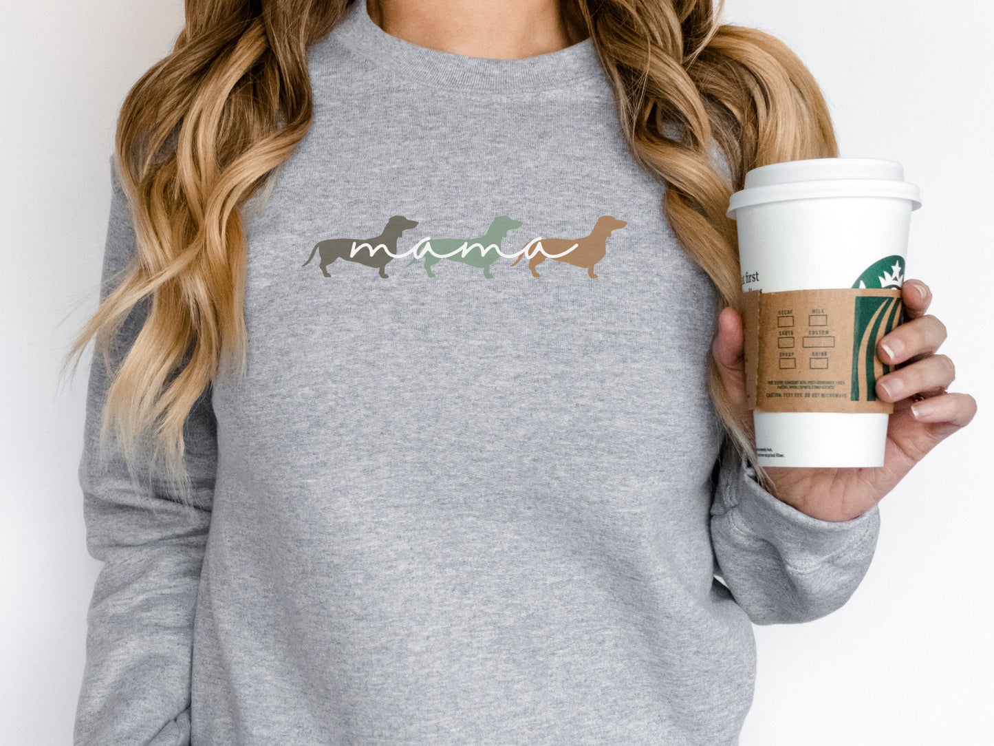 Cute Dachshund Mom Sweatshirt