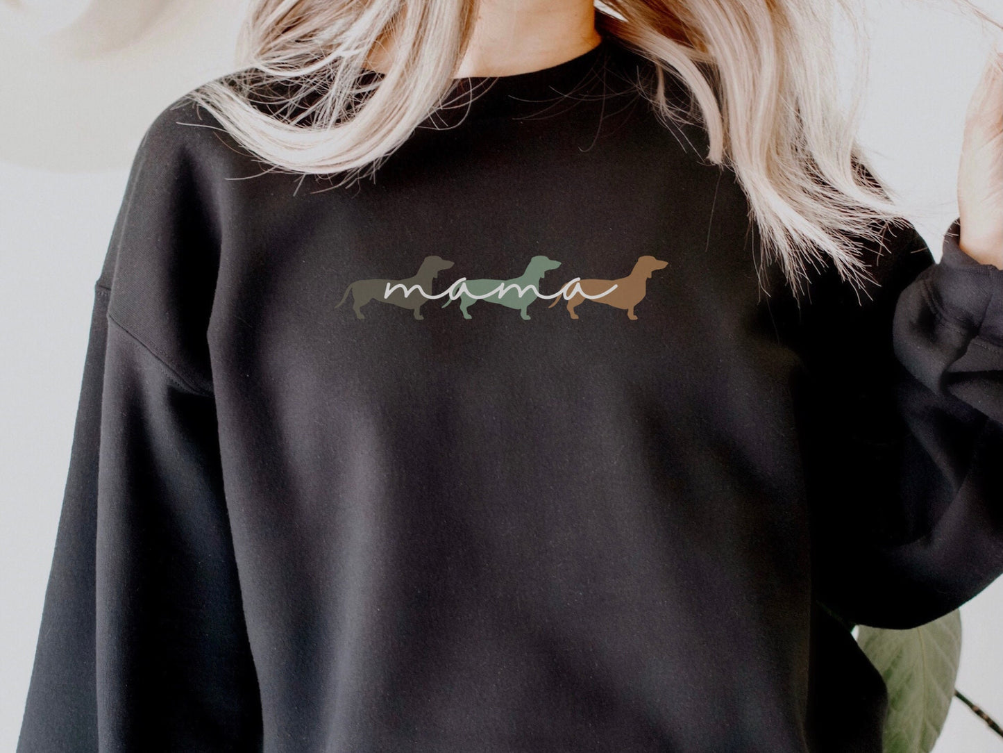 Cute Dachshund Mom Sweatshirt