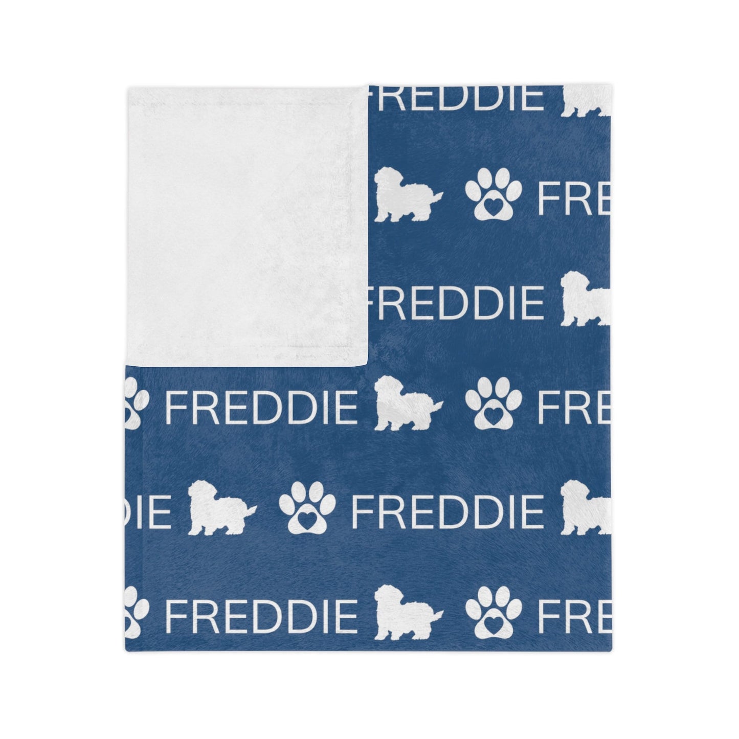 Personalized Maltipoo Dog Blanket
