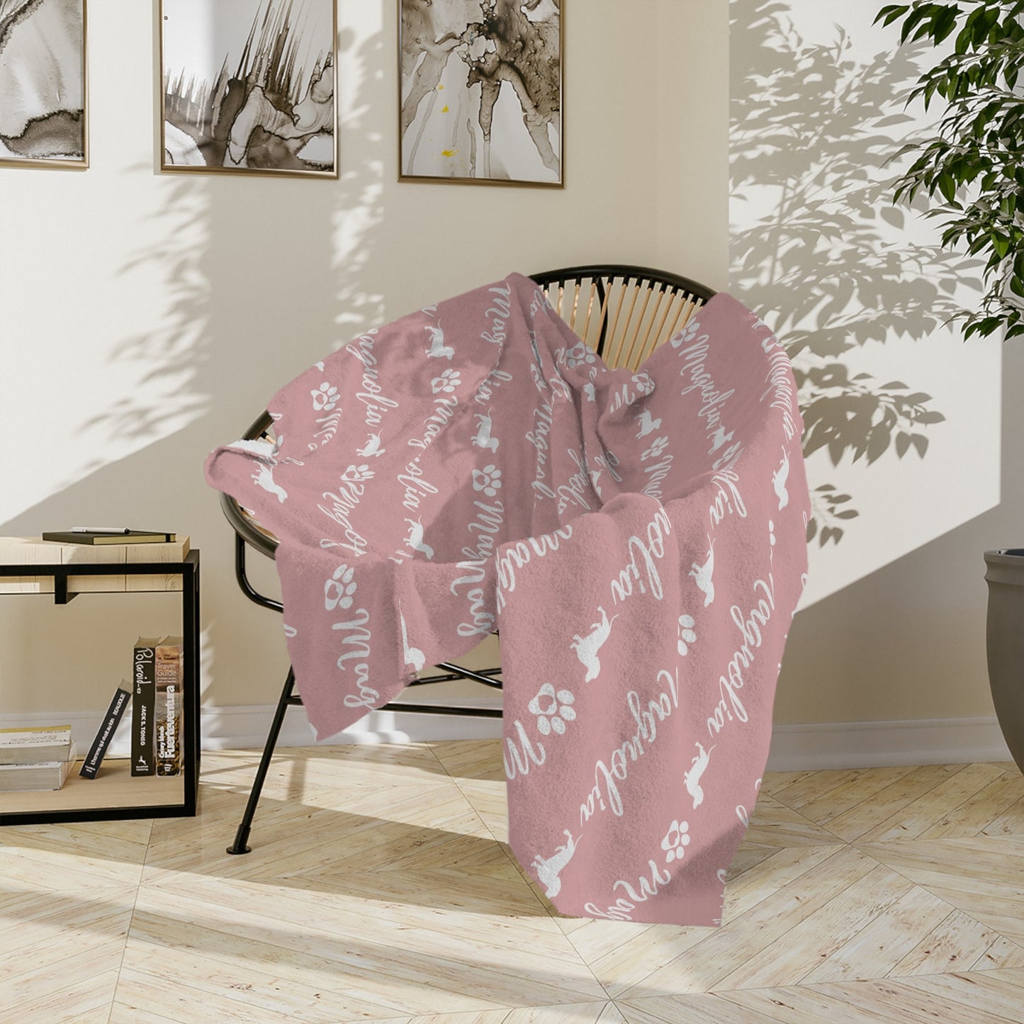 Personalized Dachshund Dog Blanket