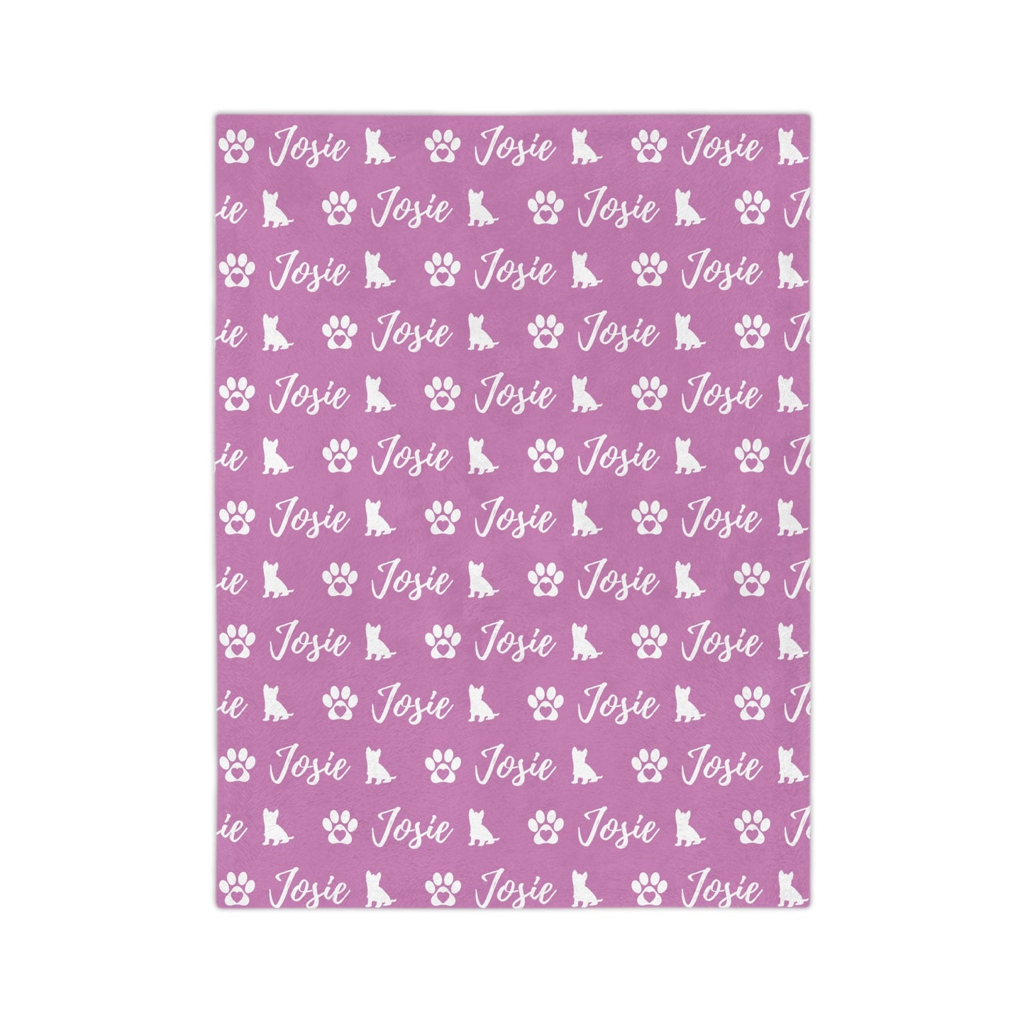 Personalized Yorkie Dog Blanket