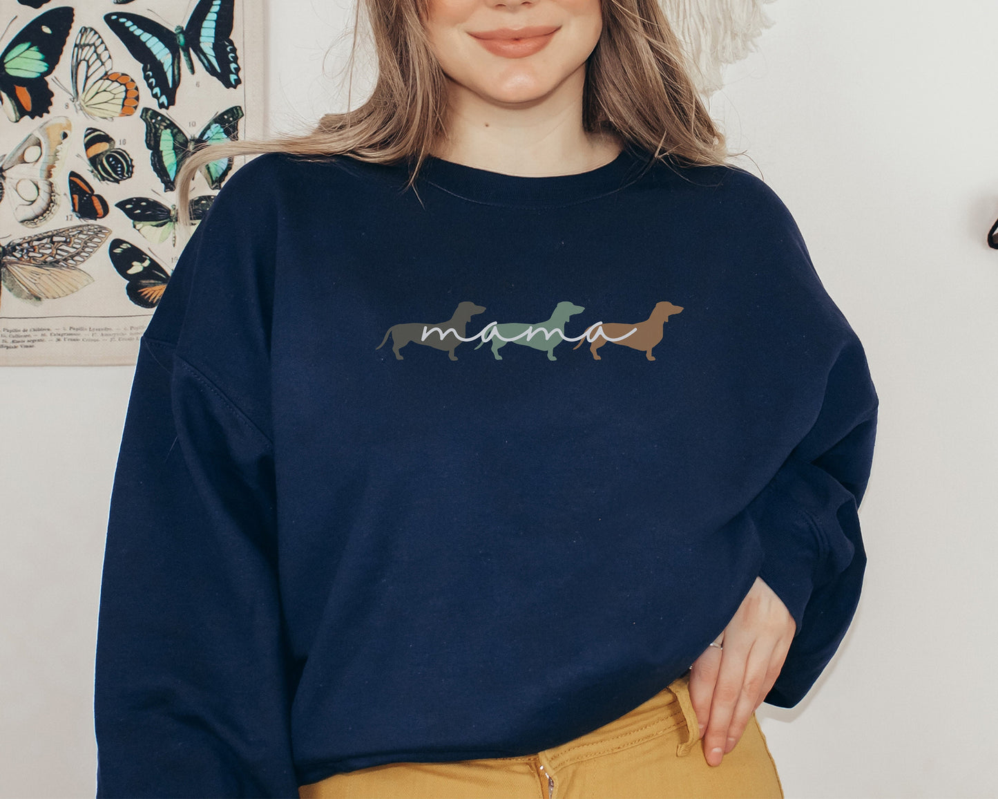 Cute Dachshund Mom Sweatshirt