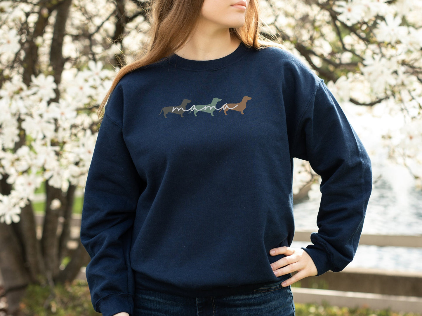 Cute Dachshund Mom Sweatshirt